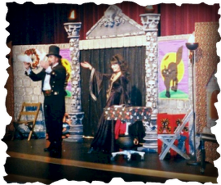 Halloween Magic Shows for Maine, New Hampshire, and Massachusetts--Magic of The Steelgraves
